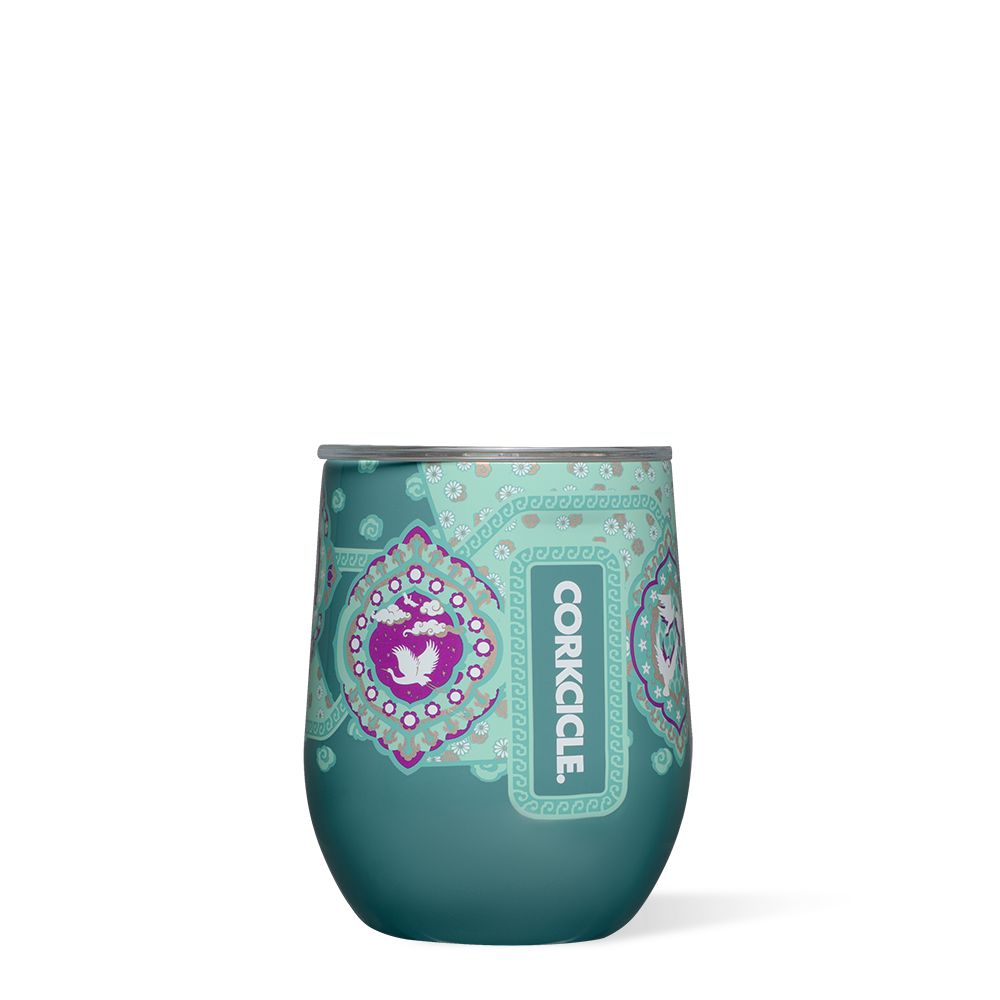 Jasmine Corkcicle 12oz D-isney Princess Stemless Cup Insulated Wine Tumbler Water Bottle | ANQYU-4089