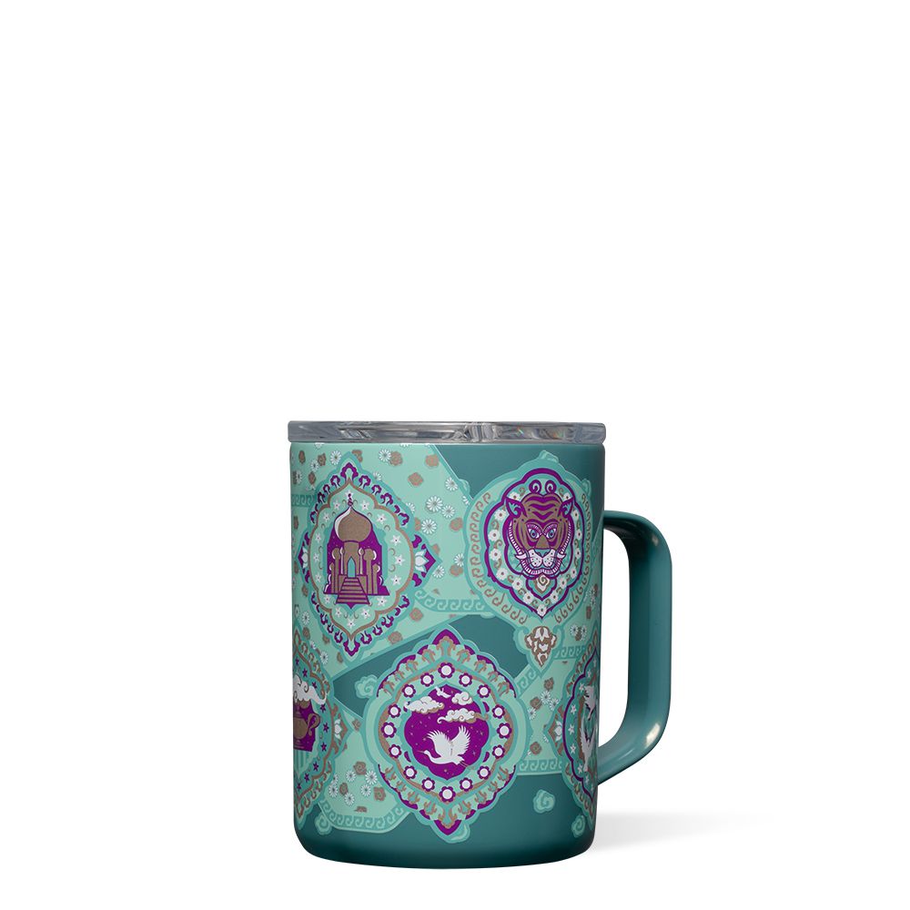 Jasmine Corkcicle 16oz D-isney Princess Coffee Mug Insulated Coffee Mug Water Bottle | ZEQSH-6219