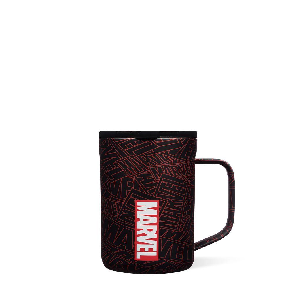 Marvel Logo Corkcicle 16oz Marvel Coffee Mug | HOPNY-0315