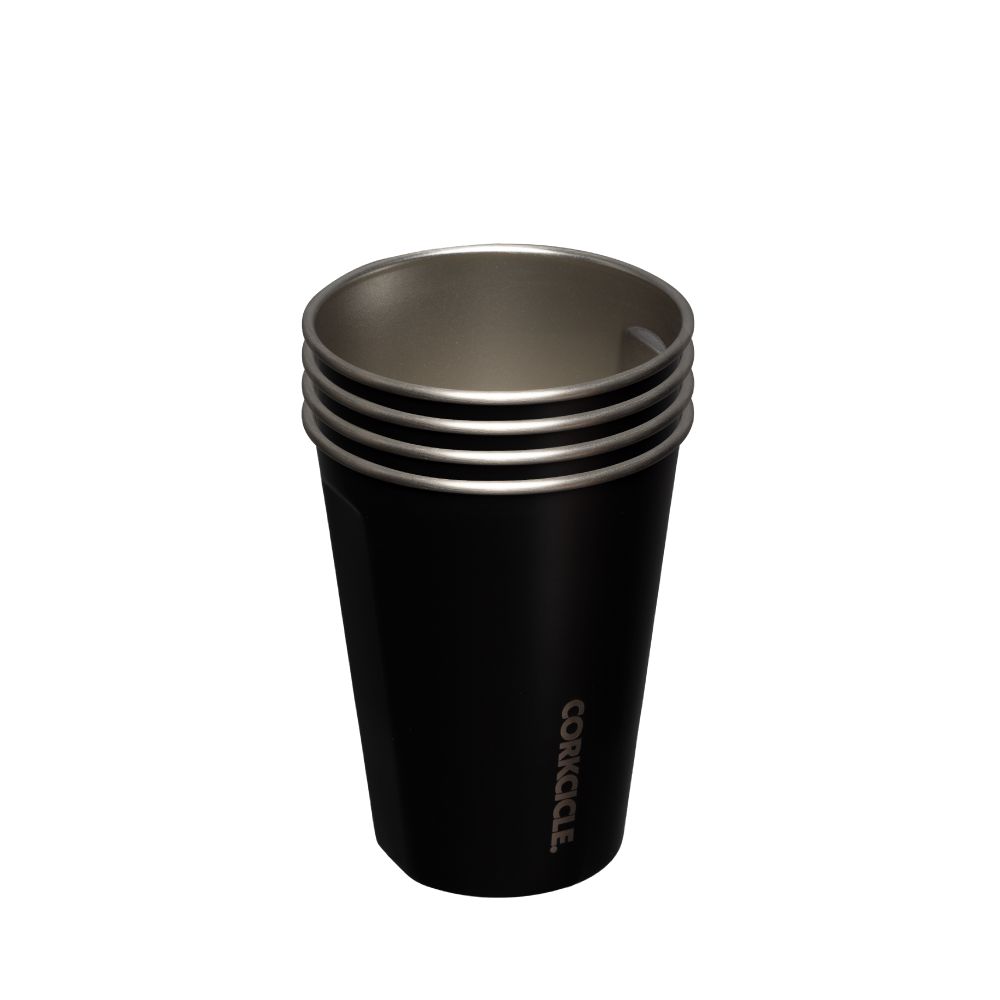 Matte Black Corkcicle 18oz Eco Stacker | NGSFD-8345