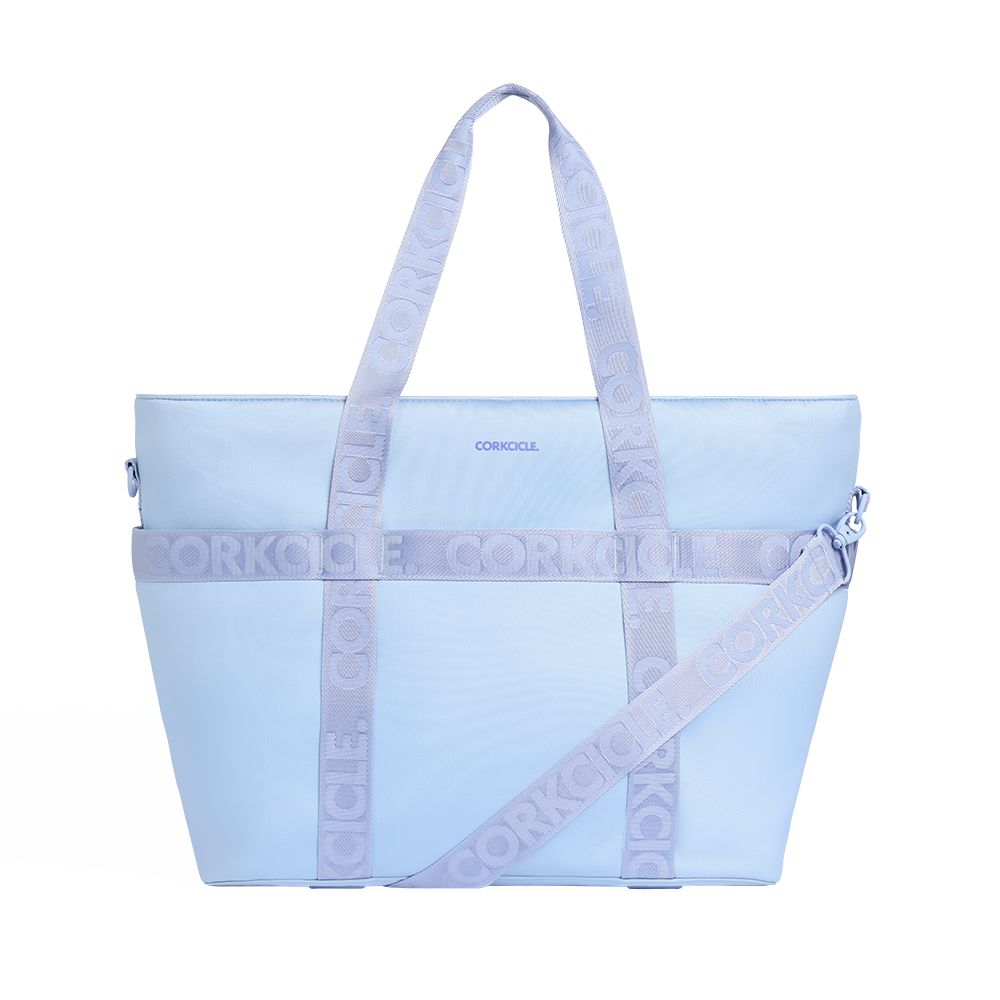 Periwinkle Corkcicle Estelle Tote Bags | AUYJF-6387