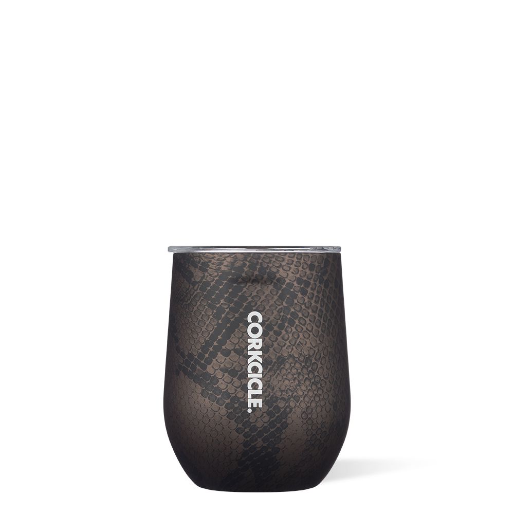 Rattle Corkcicle 12oz Exotic Stemless Water Bottle | JUHLI-9243