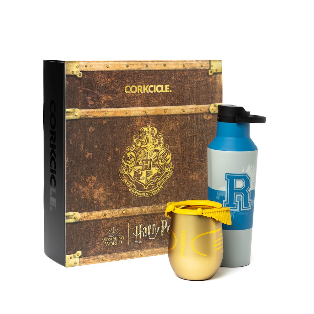 Ravenclaw Snitch Corkcicle Harry Potter Gift Sets Water Bottle | RDOVU-3790