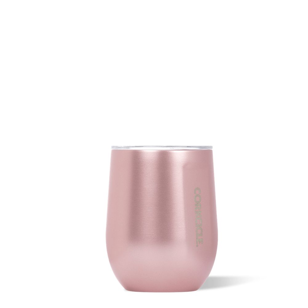 Rosé Metallic Corkcicle 12oz Metallic Stemless Water Bottle | BYNGM-6983