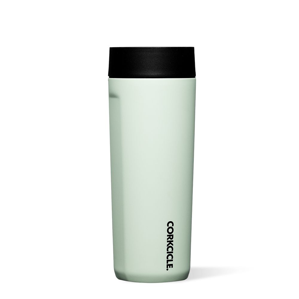 Sage Mist Corkcicle 17oz Sierra Commuter Cup Spill-Proof Insulated Travel Coffee Mug | CQTVB-5139