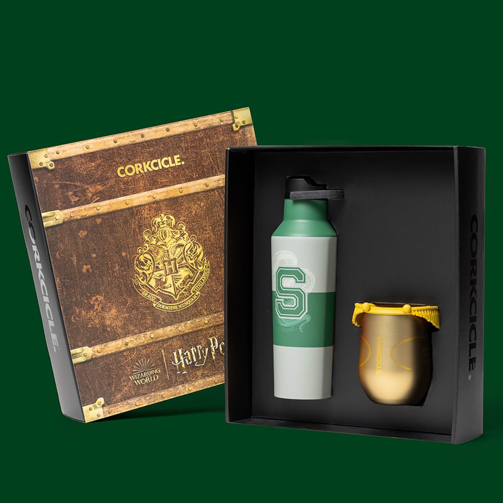 Slytherin Snitch Corkcicle Harry Potter Gift Sets Water Bottle | YWUEL-1324