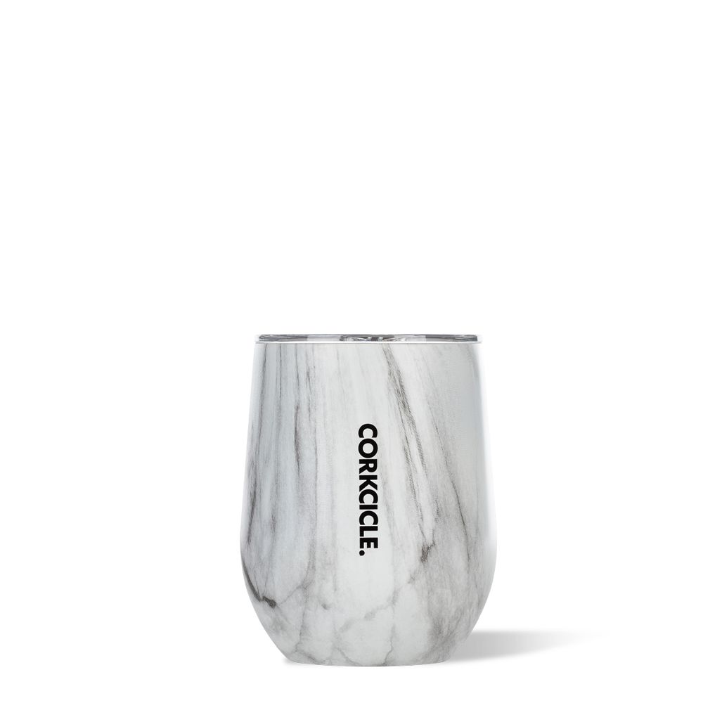 Snowdrift Corkcicle 12oz Origins Stemless Water Bottle | GSFYL-3269