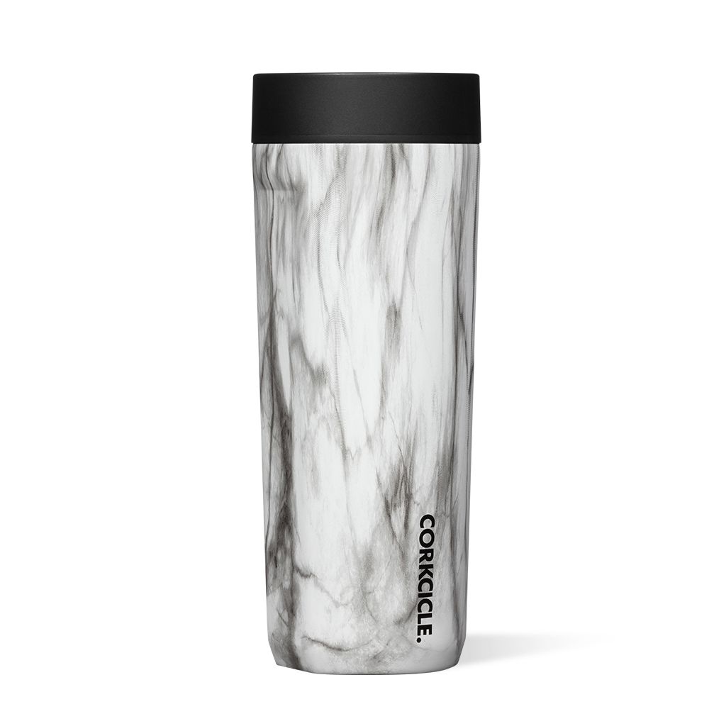 Snowdrift Corkcicle 17oz Commuter Cup Spill-Proof Insulated Travel Coffee Mug | VBIPM-2183