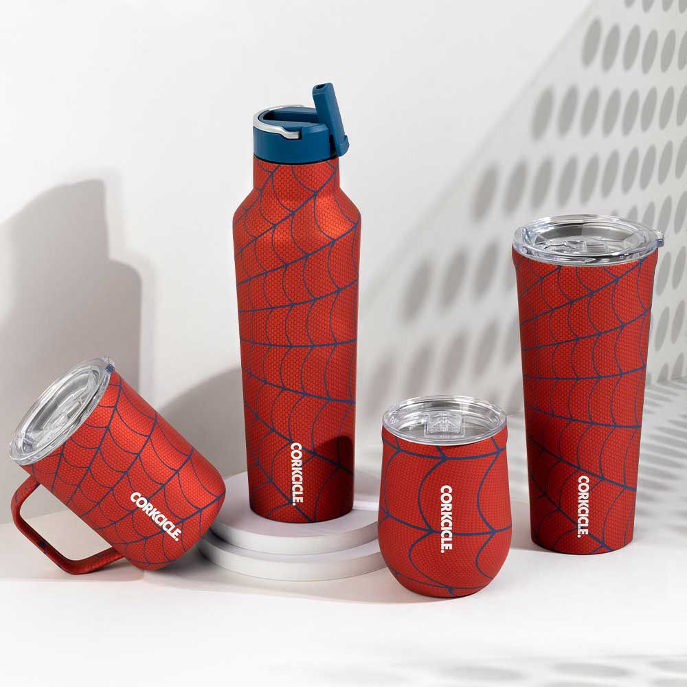 Spider-Man Corkcicle 24oz Marvel Tumbler Cup | GTCXF-6074