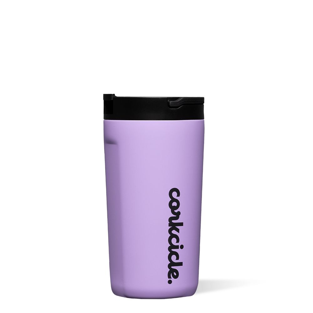 Sun-Soaked Lilac Corkcicle 12oz Kids Cup With Lid & Straw | BTFOE-8653