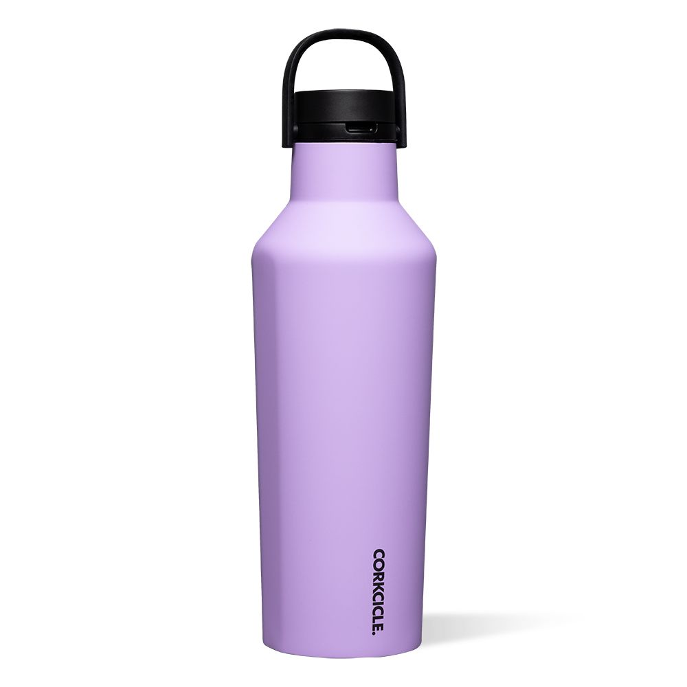 Sun-Soaked Lilac Corkcicle 32oz Series A Sport Canteen Insulated Water Bottle | NSIRQ-0237