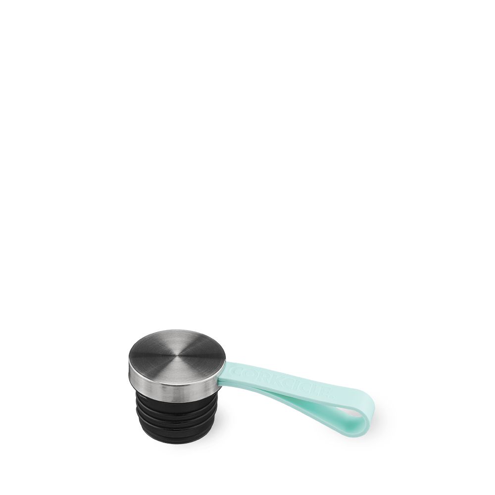 Turquoise Corkcicle 9/16/25oz Canteen Loop Cap | WXBOQ-2046